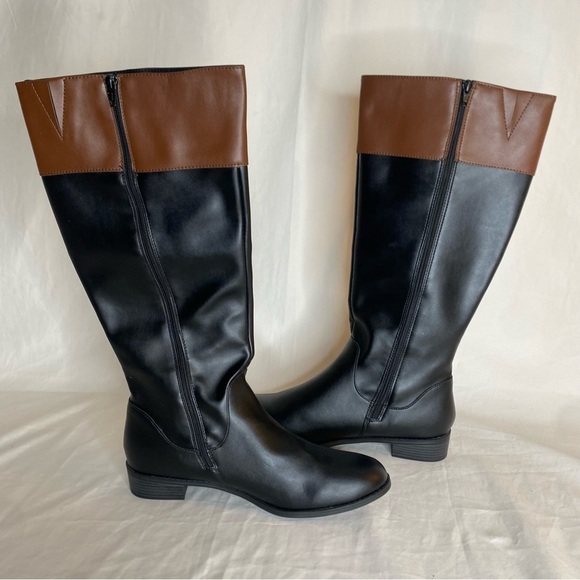 Karen Scott Deliee 2 BLK/COG Woman Boots Size 12M New - Picture 10 of 10